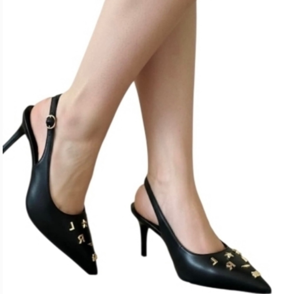 Karl Lagerfield kitten heels